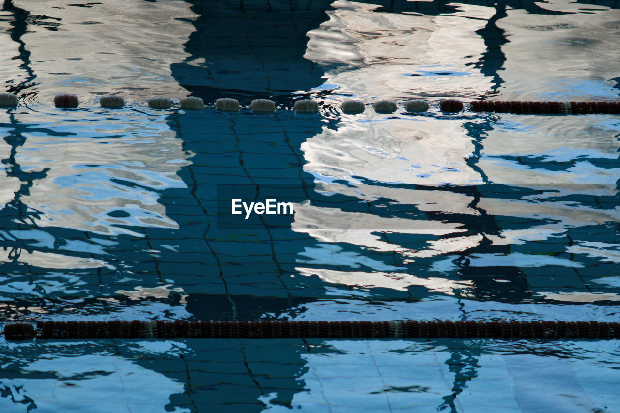 FULL FRAME SHOT OF SWIMMING POOL