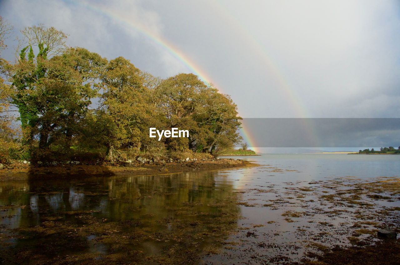 SCENIC VIEW OF RAINBOW AGAINST SKY