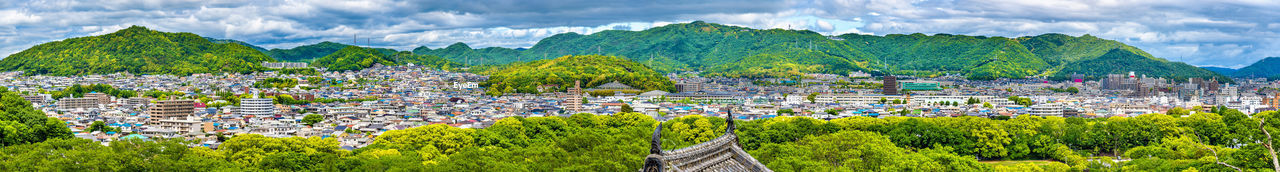 PANORAMIC SHOT OF TOWNSCAPE