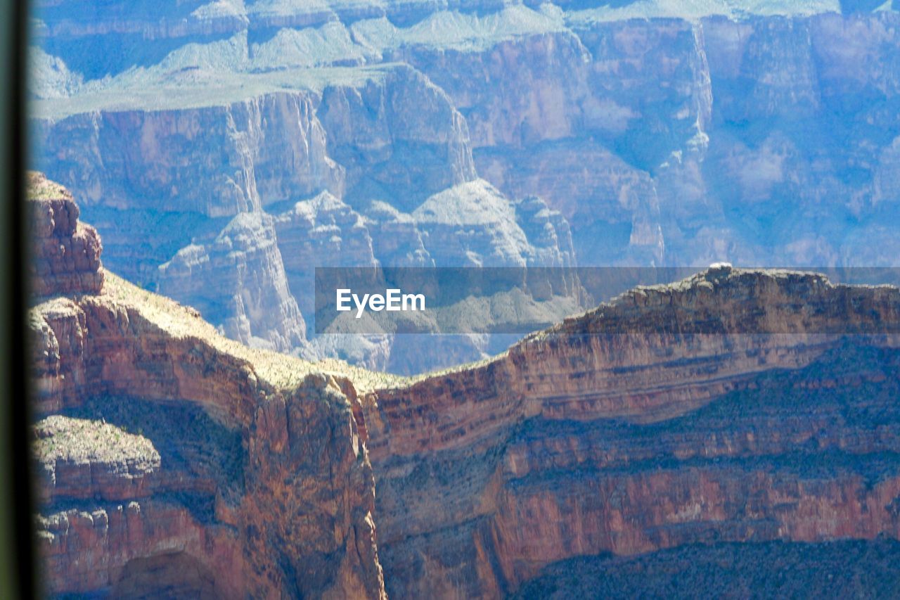 ROCK FORMATIONS IN A CANYON