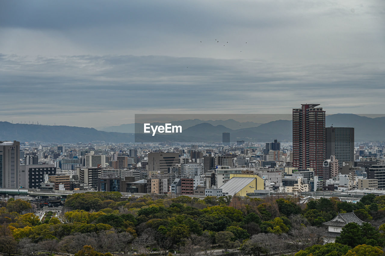 Cityscape against sky