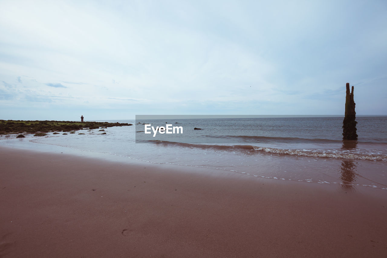 VIEW OF BEACH AGAINST SKY