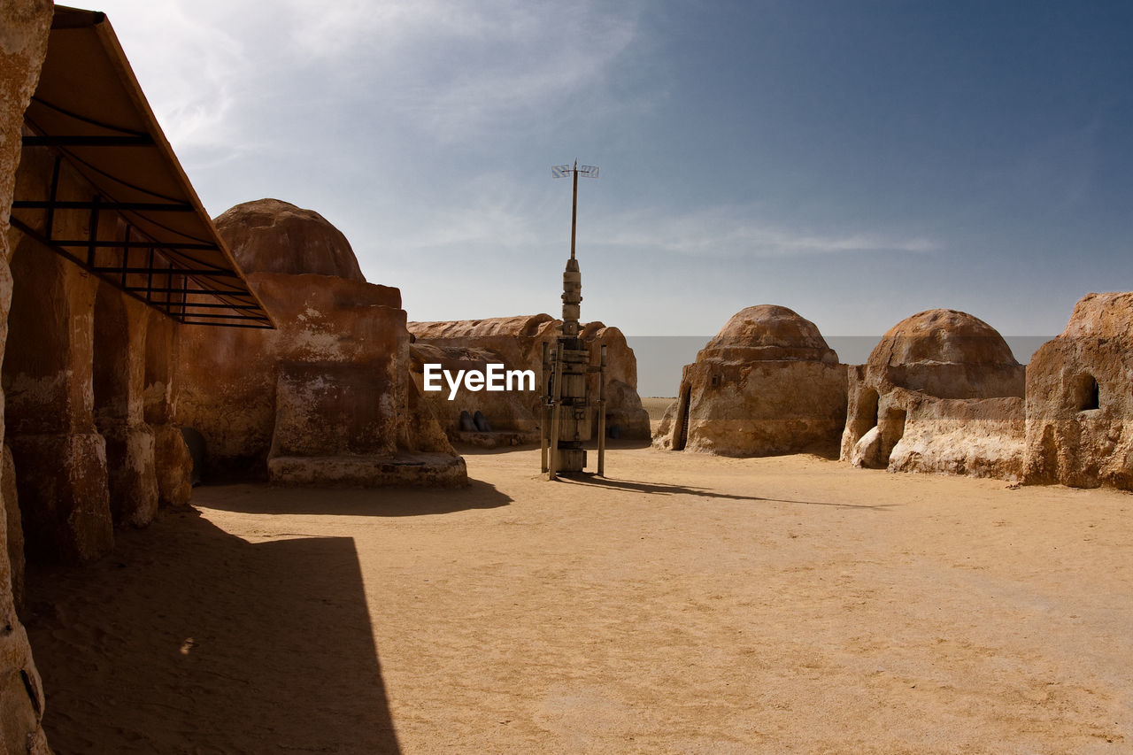 Panoramic view of building from star wars