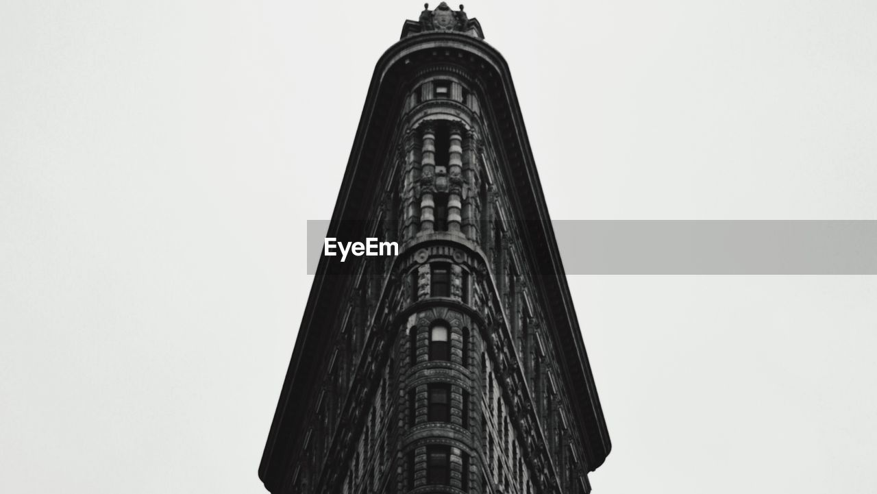 LOW ANGLE VIEW OF A TOWER