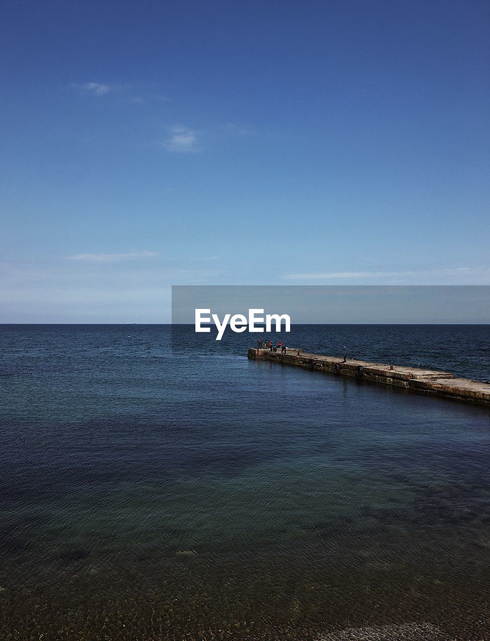 SCENIC VIEW OF BLUE SEA AGAINST SKY