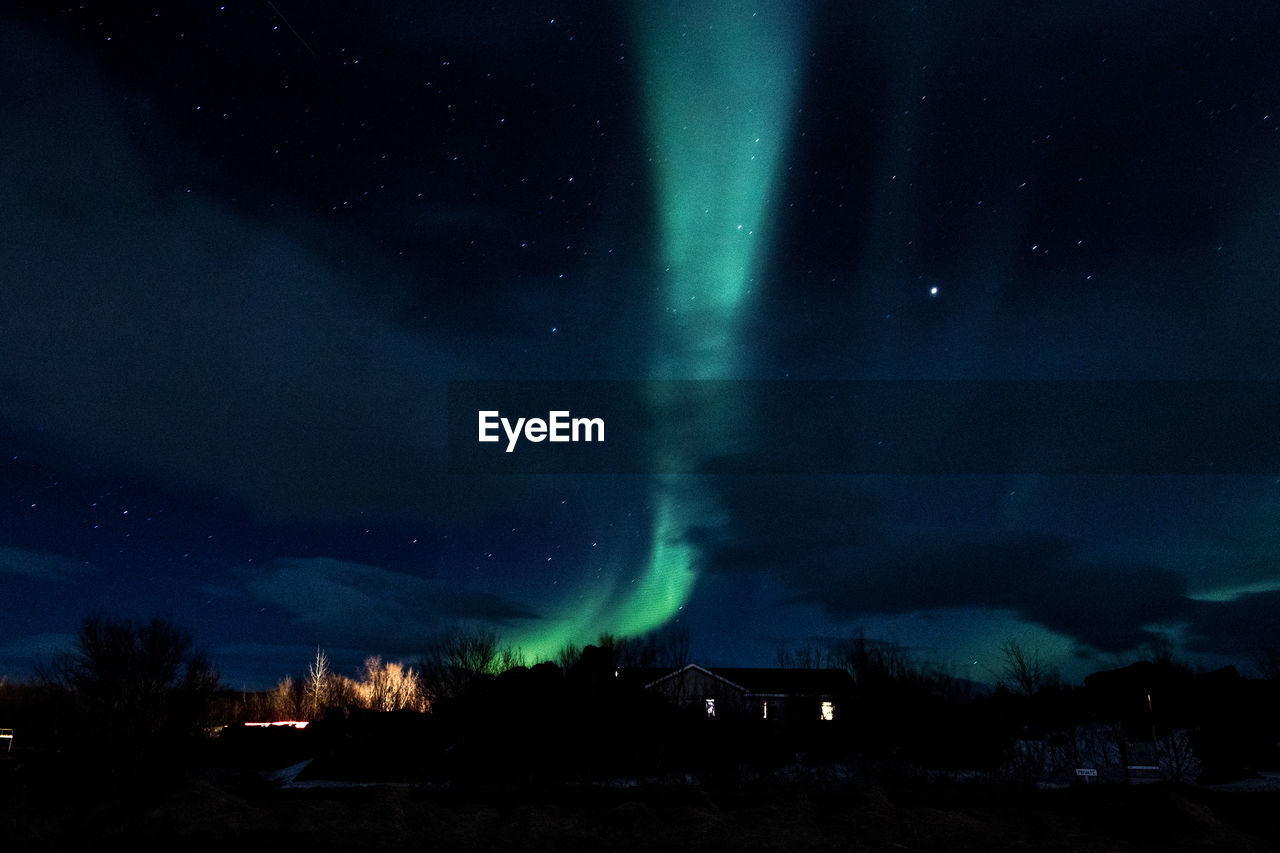 LOW ANGLE VIEW OF SKY AT NIGHT