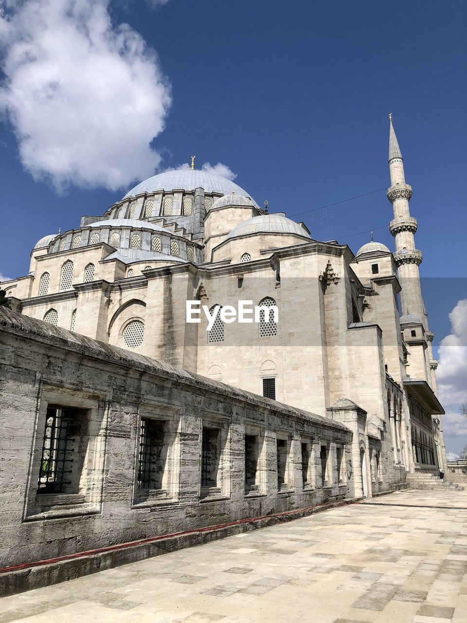 Low angle view of historic building against sky
