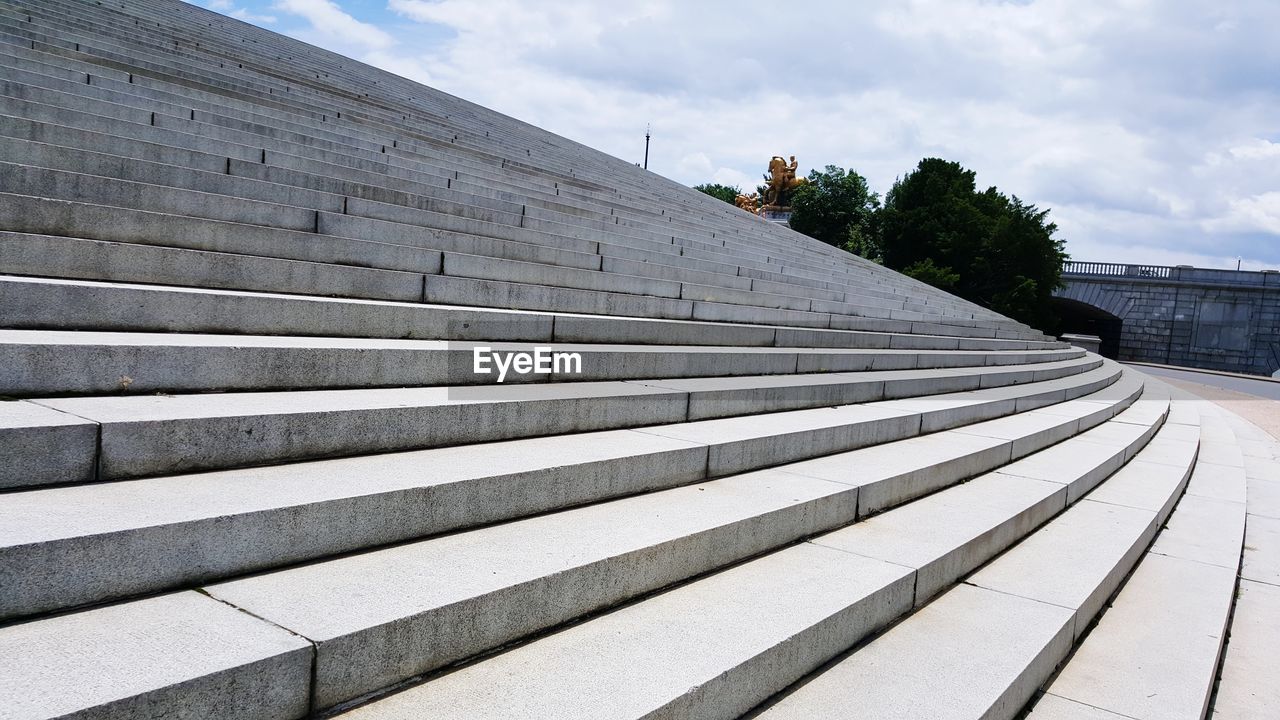 VIEW OF STAIRCASE AGAINST SKY