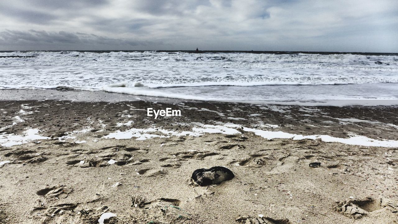 SCENIC VIEW OF SEA SHORE