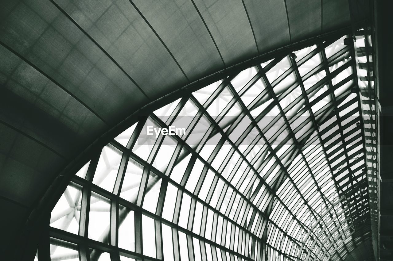 Low angle view of skylight