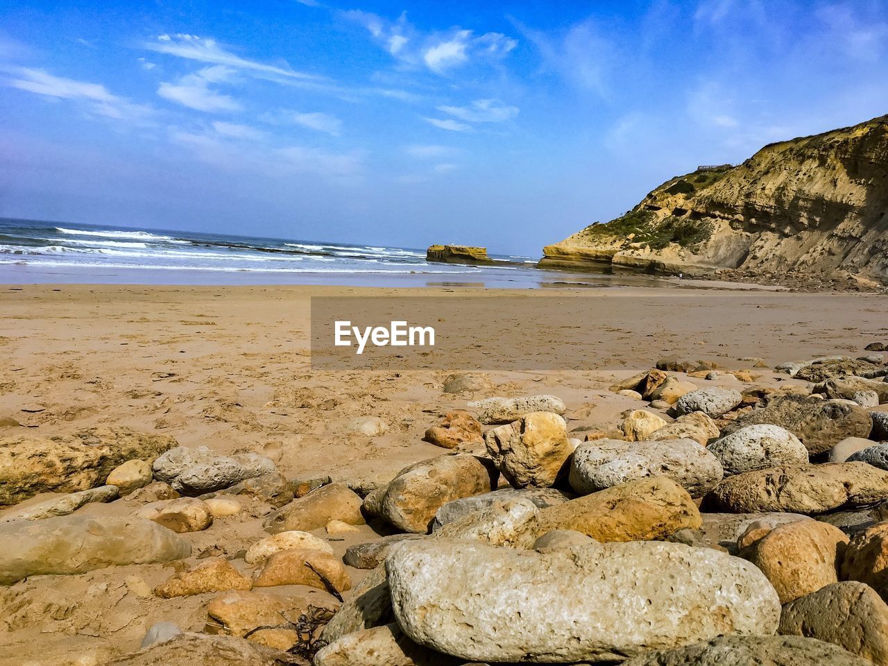 VIEW OF BEACH AGAINST SKY