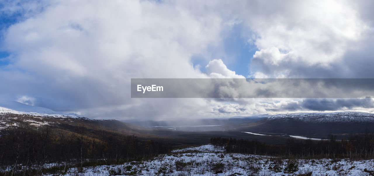 View of mountains