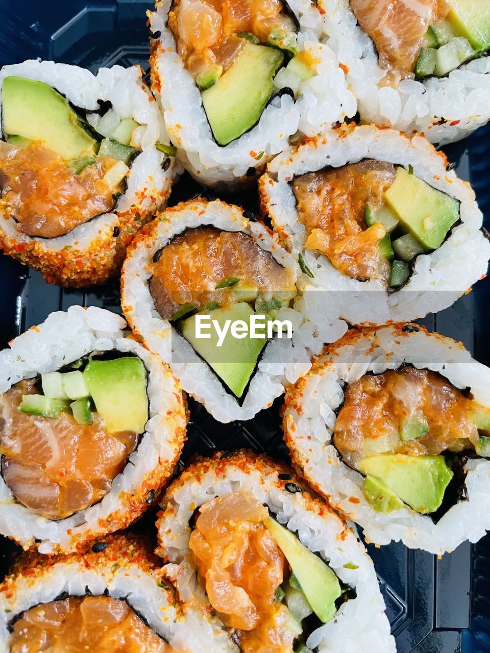 food and drink, food, healthy eating, freshness, gimbap, wellbeing, seafood, california roll, sushi, dish, zucchini, no people, cuisine, indoors, close-up, vegetable, still life, high angle view, serving size, rice, japanese food, directly above, produce, slice, fruit, asian food, appetizer