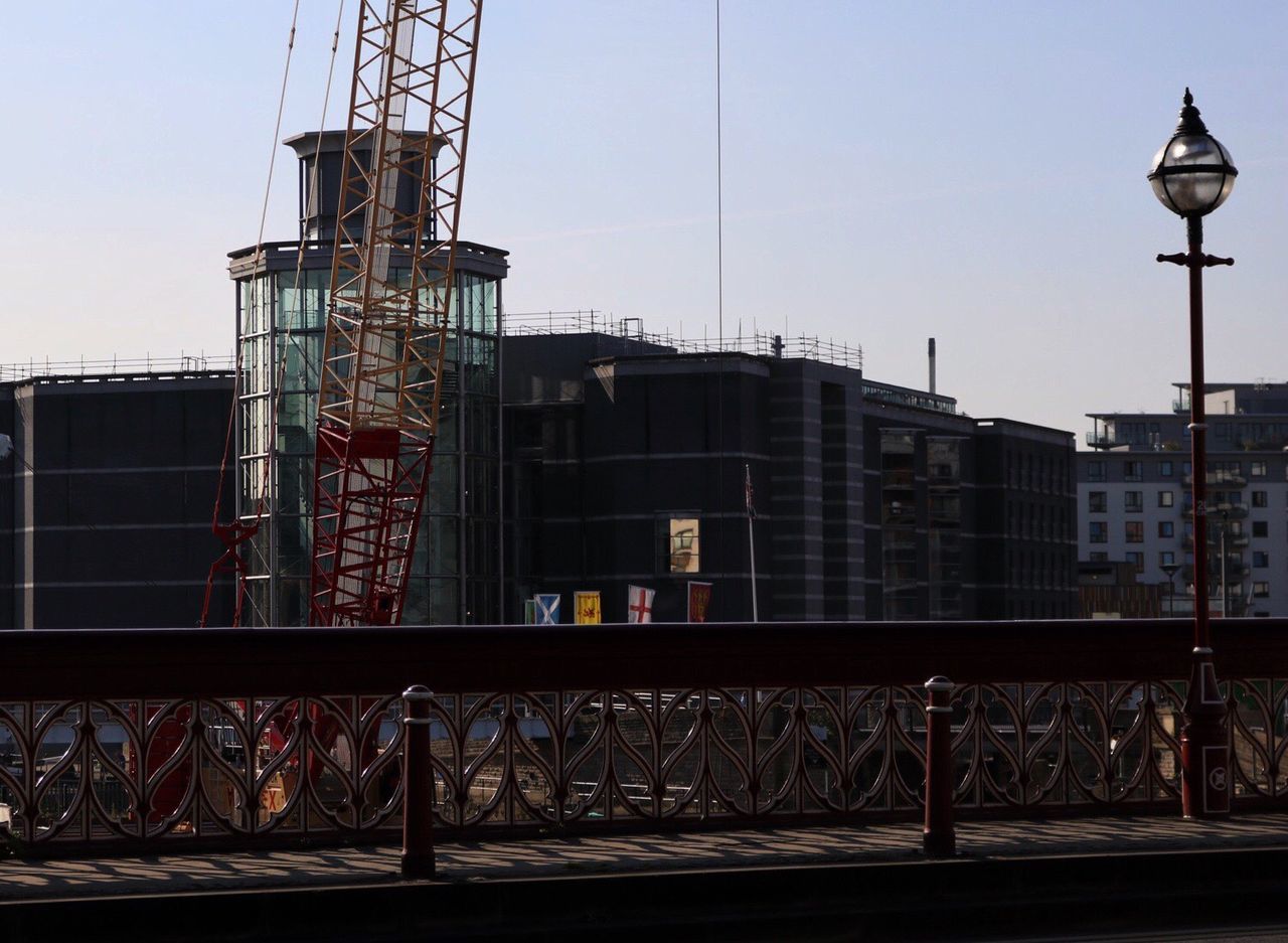 LOW ANGLE VIEW OF BUILT STRUCTURES