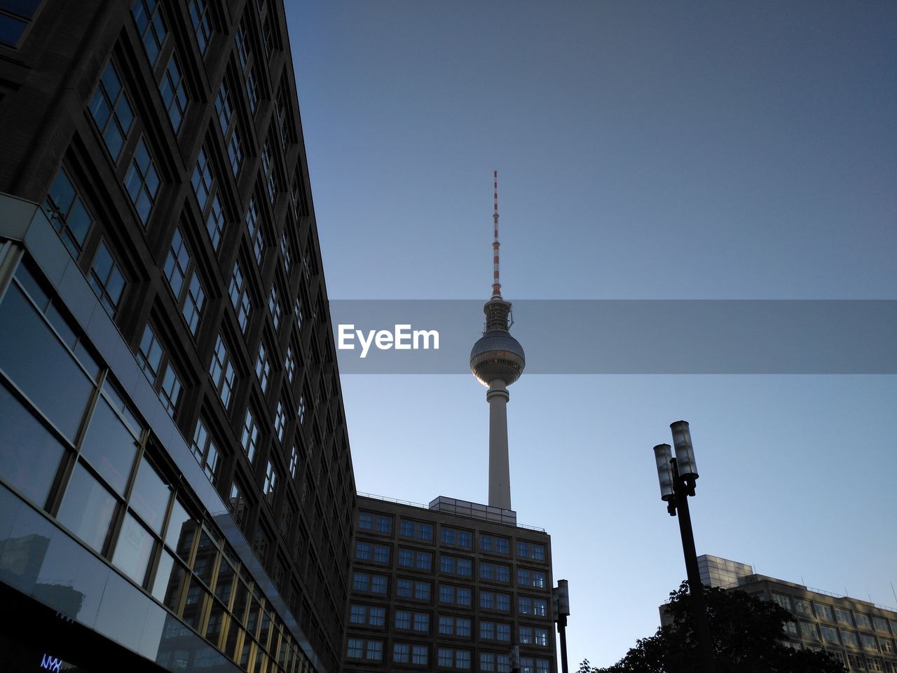 Low angle view of buildings against sky