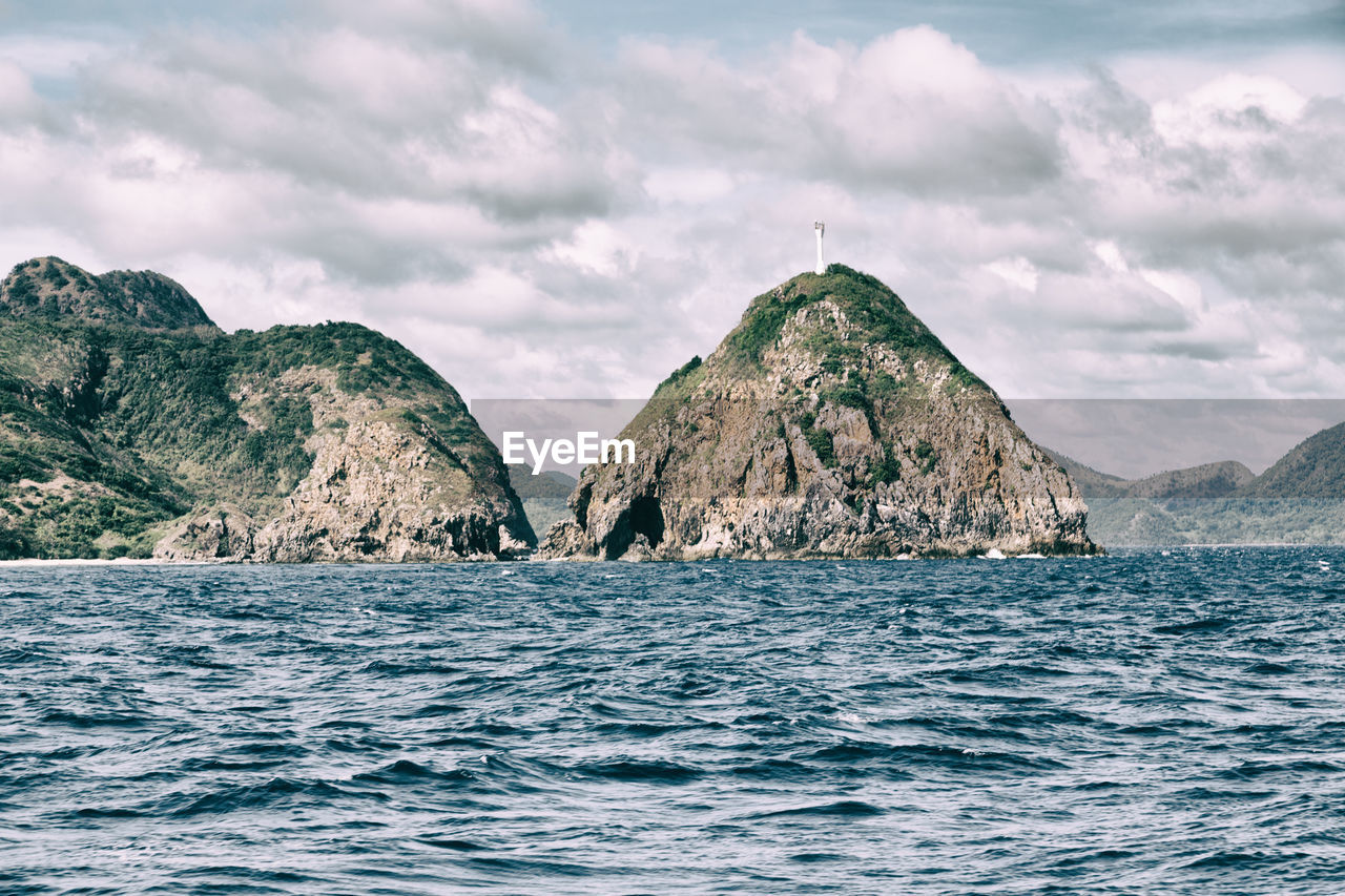 PANORAMIC SHOT OF SEA AGAINST SKY