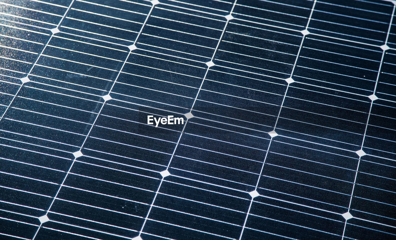 Closeup of a new solar panel. renewable energy, ecological solution. electricity generation. 