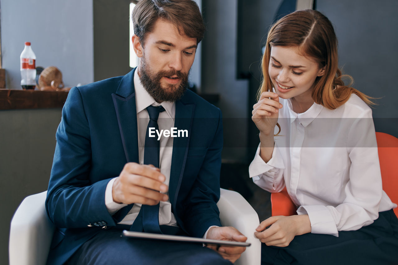 Man working in room