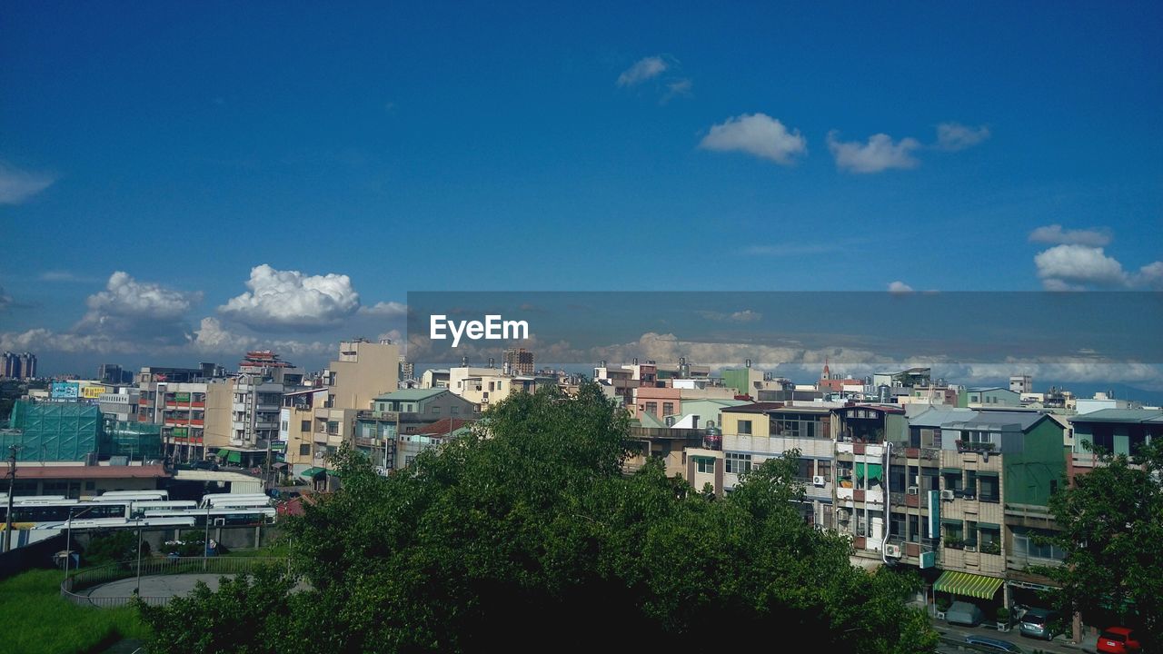 Cityscape against sky