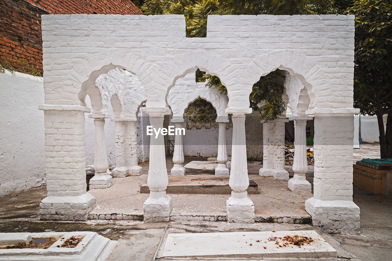 View of a grave at a sufi shrine