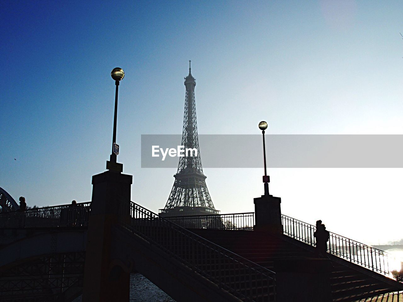 LOW ANGLE VIEW OF COMMUNICATIONS TOWER