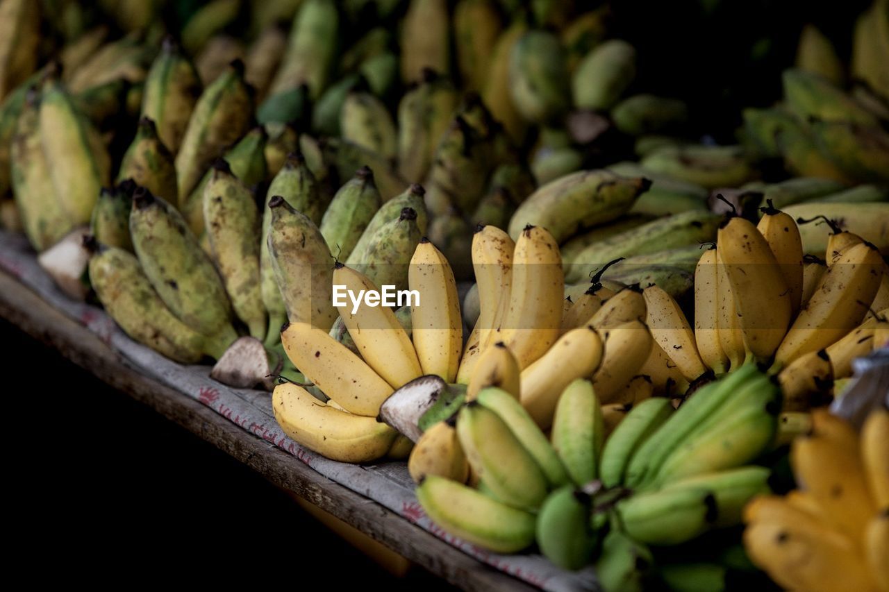 Close-up of fruits for sale at market stall