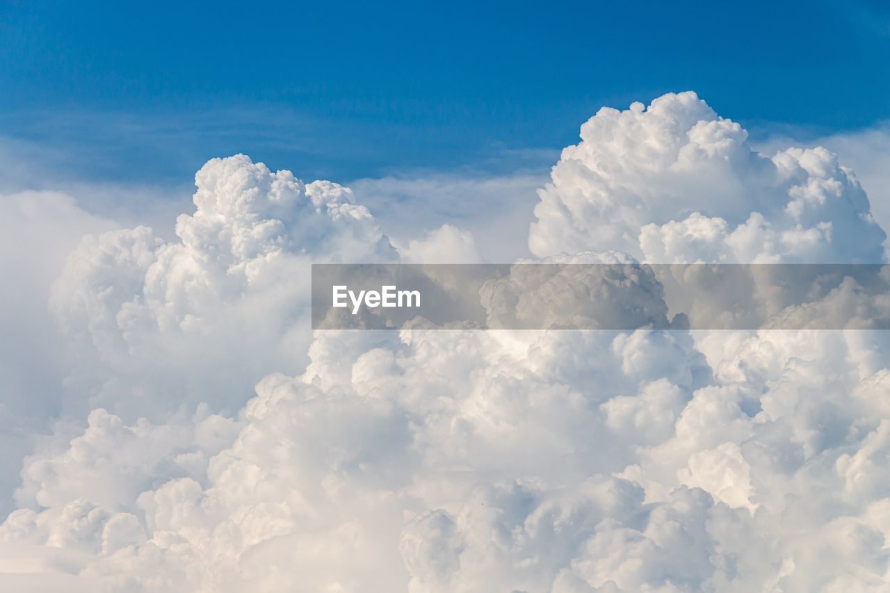 Low angle view of clouds in sky