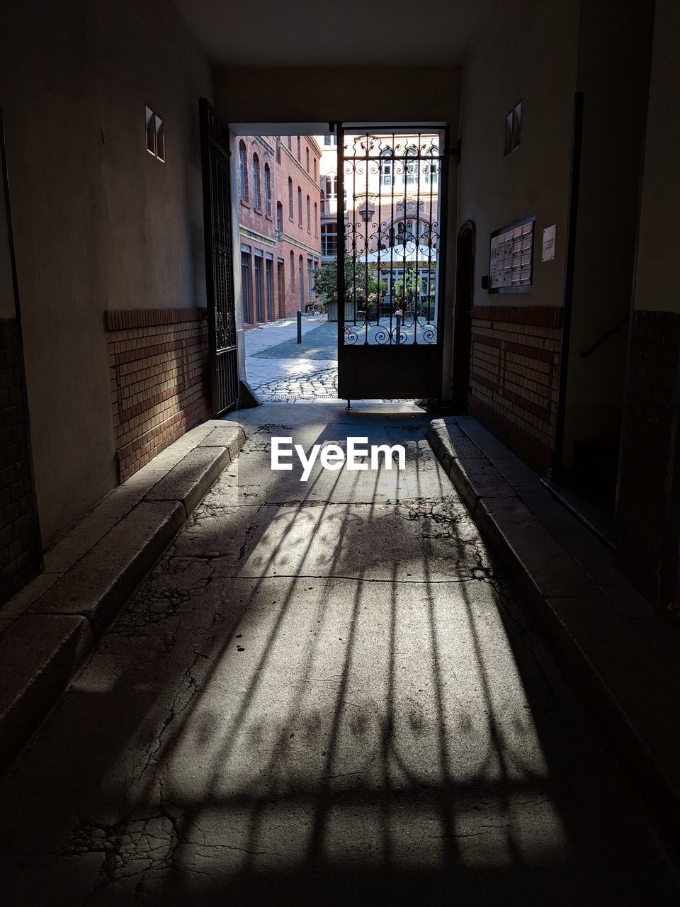 ENTRANCE OF ABANDONED BUILDING