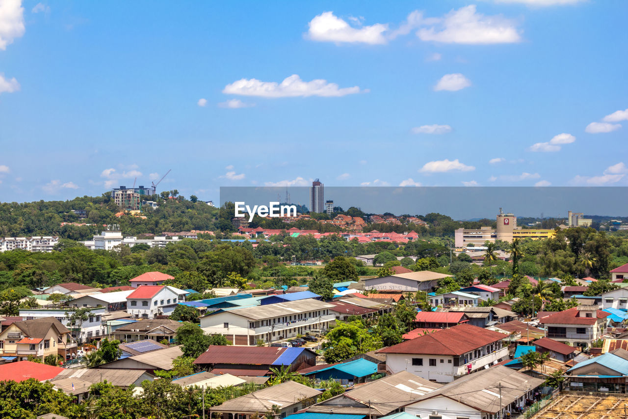 View of cityscape against sky