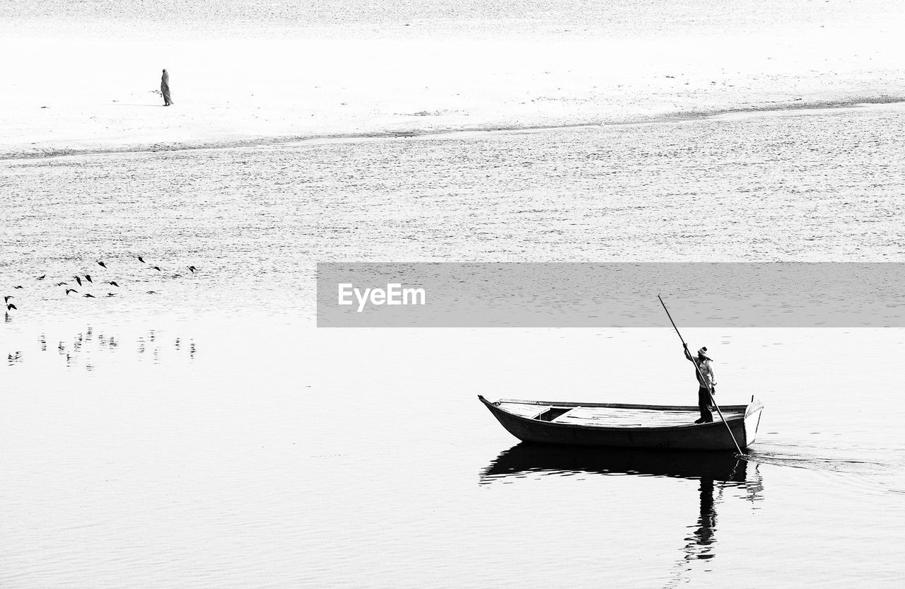 BOATS ON SEA