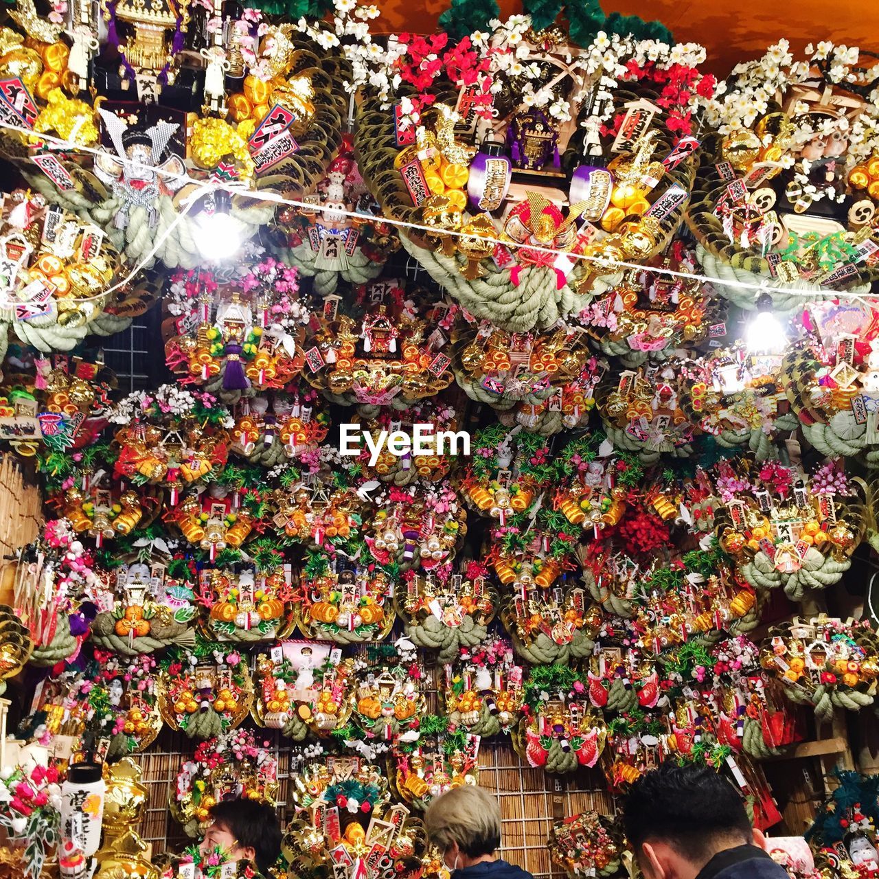 FULL FRAME SHOT OF MULTI COLORED MARKET STALL