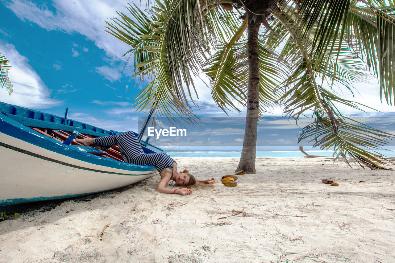 MAN ON BEACH