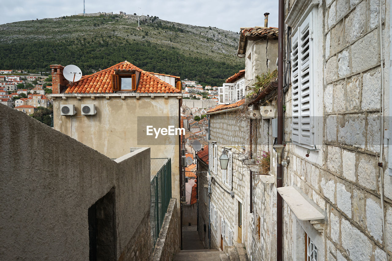 Exterior architecture and building design at dubrovnik, croatia