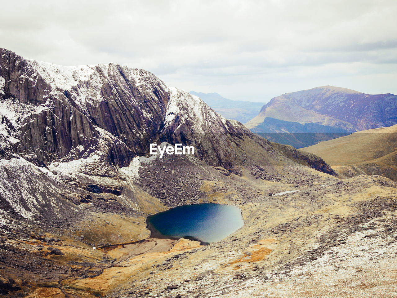SCENIC VIEW OF SNOWCAPPED MOUNTAINS