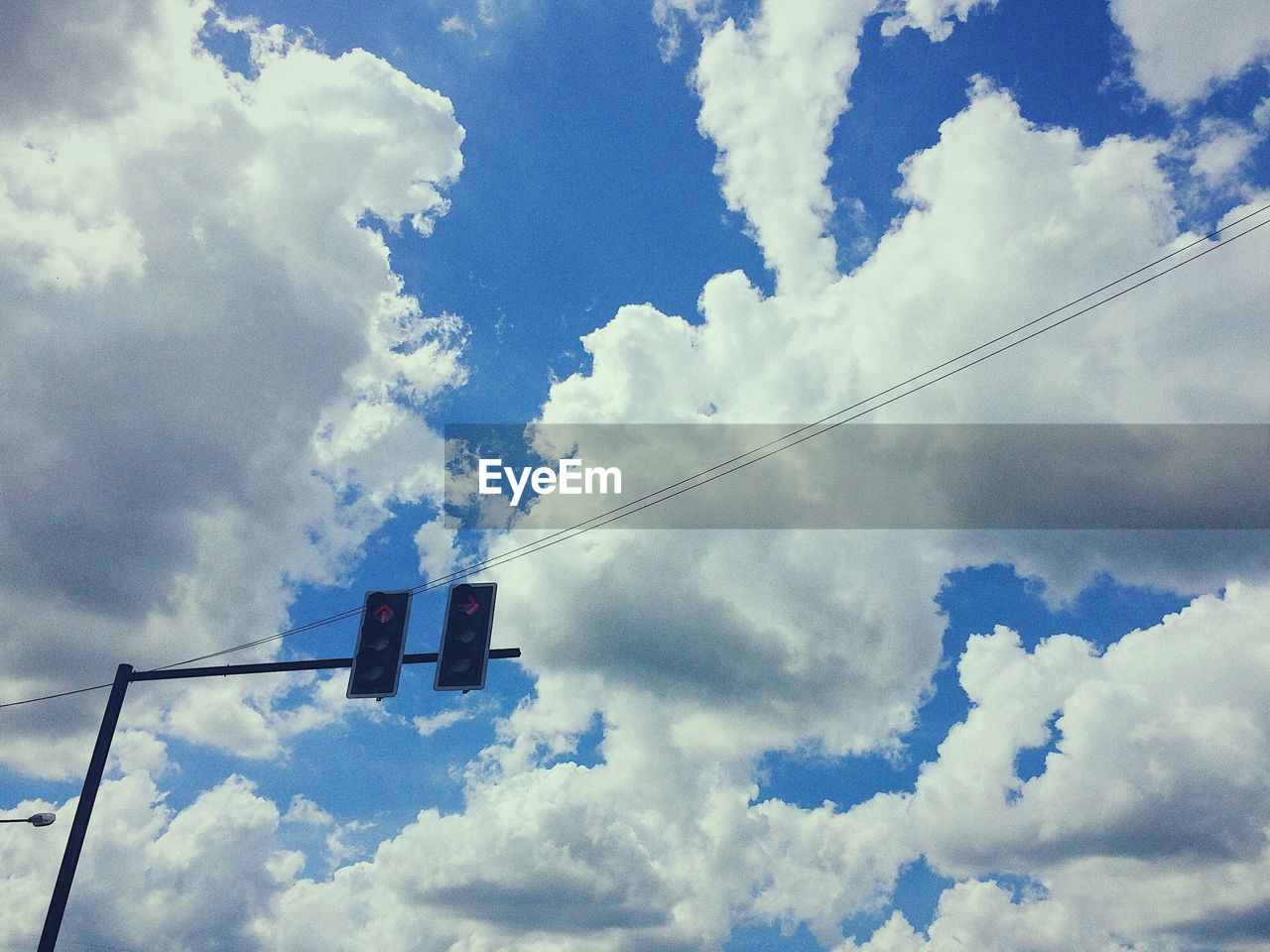 Low angle view of clouds in sky