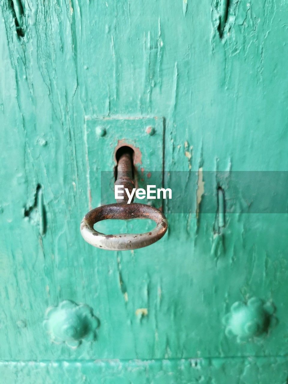 door, green, entrance, blue, metal, old, close-up, no people, protection, security, lock, rusty, closed, wood, weathered, turquoise, day, turquoise colored, handle, textured, backgrounds, full frame, keyhole, knob, outdoors, door handle, architecture, doorknob