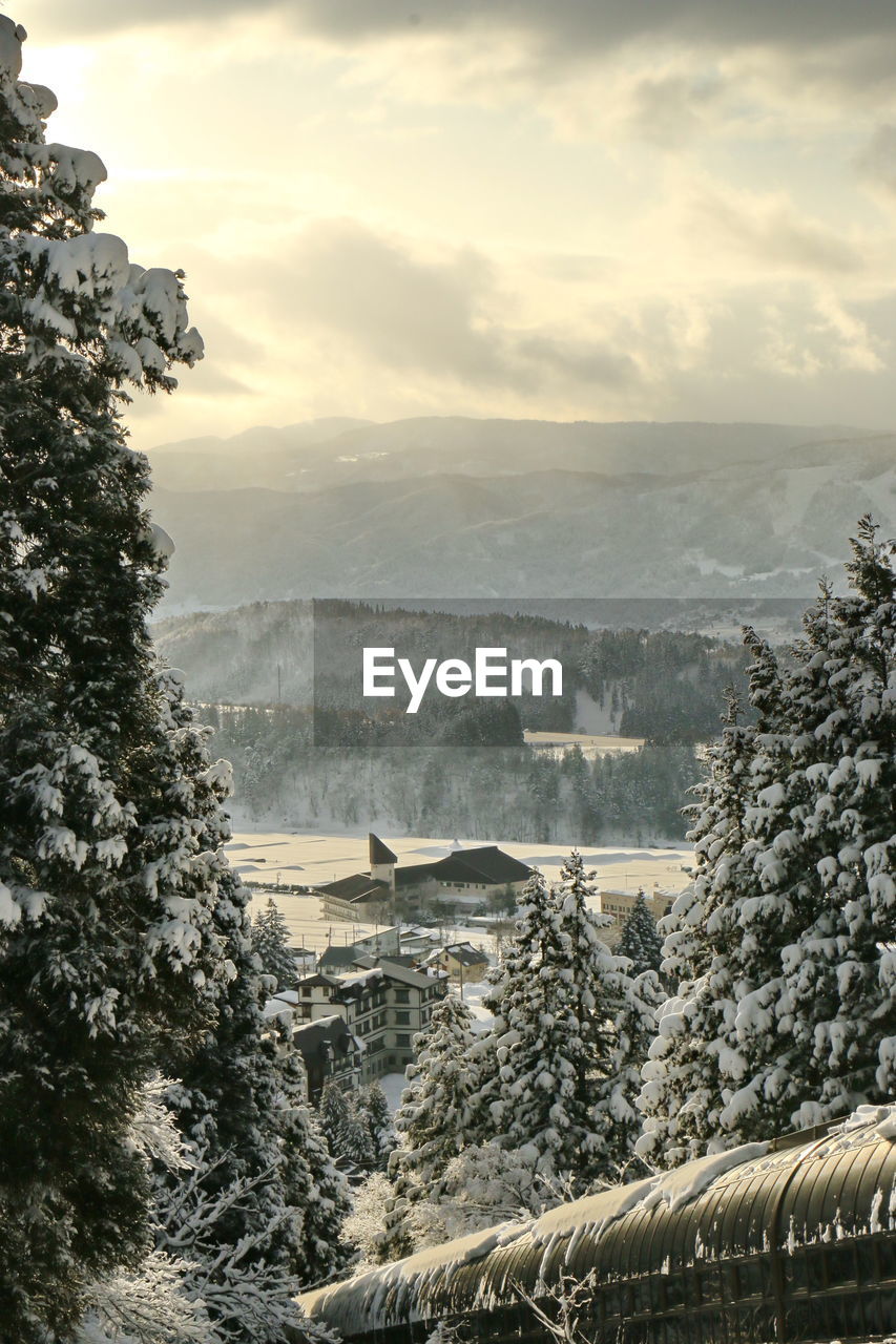 SCENIC VIEW OF SEA DURING WINTER