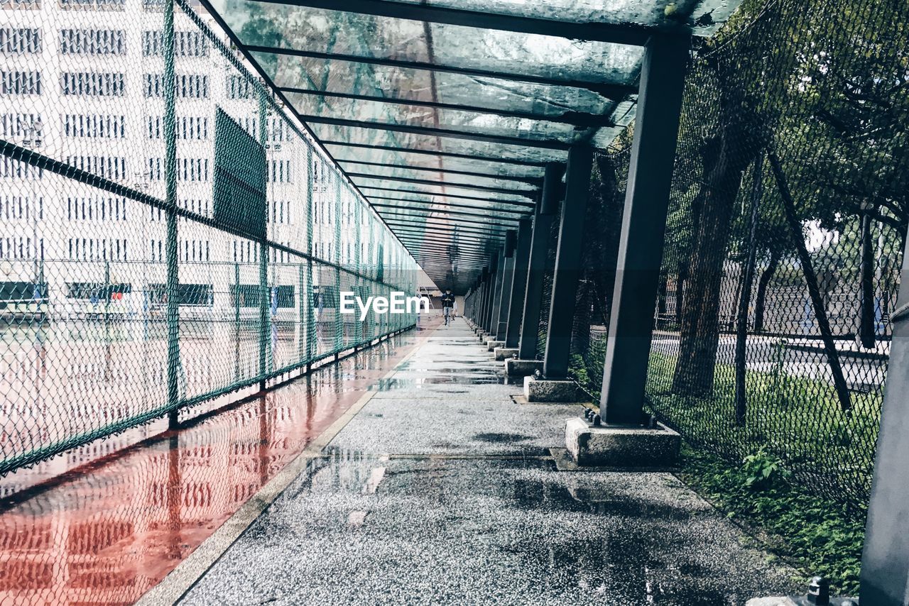 Walkway leading towards building