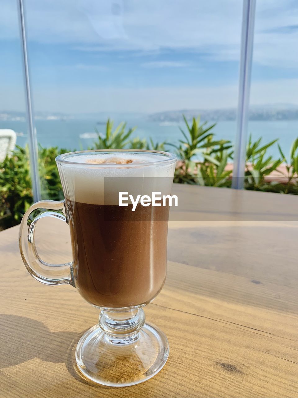 Close-up of coffee on table