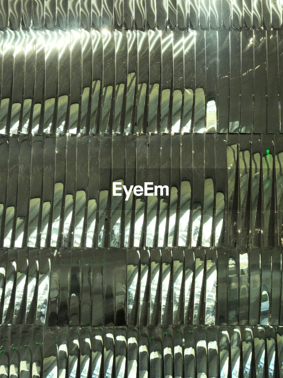 FULL FRAME SHOT OF METALLIC STRUCTURE