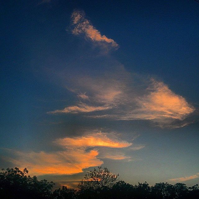 LOW ANGLE VIEW OF SKY AT SUNSET