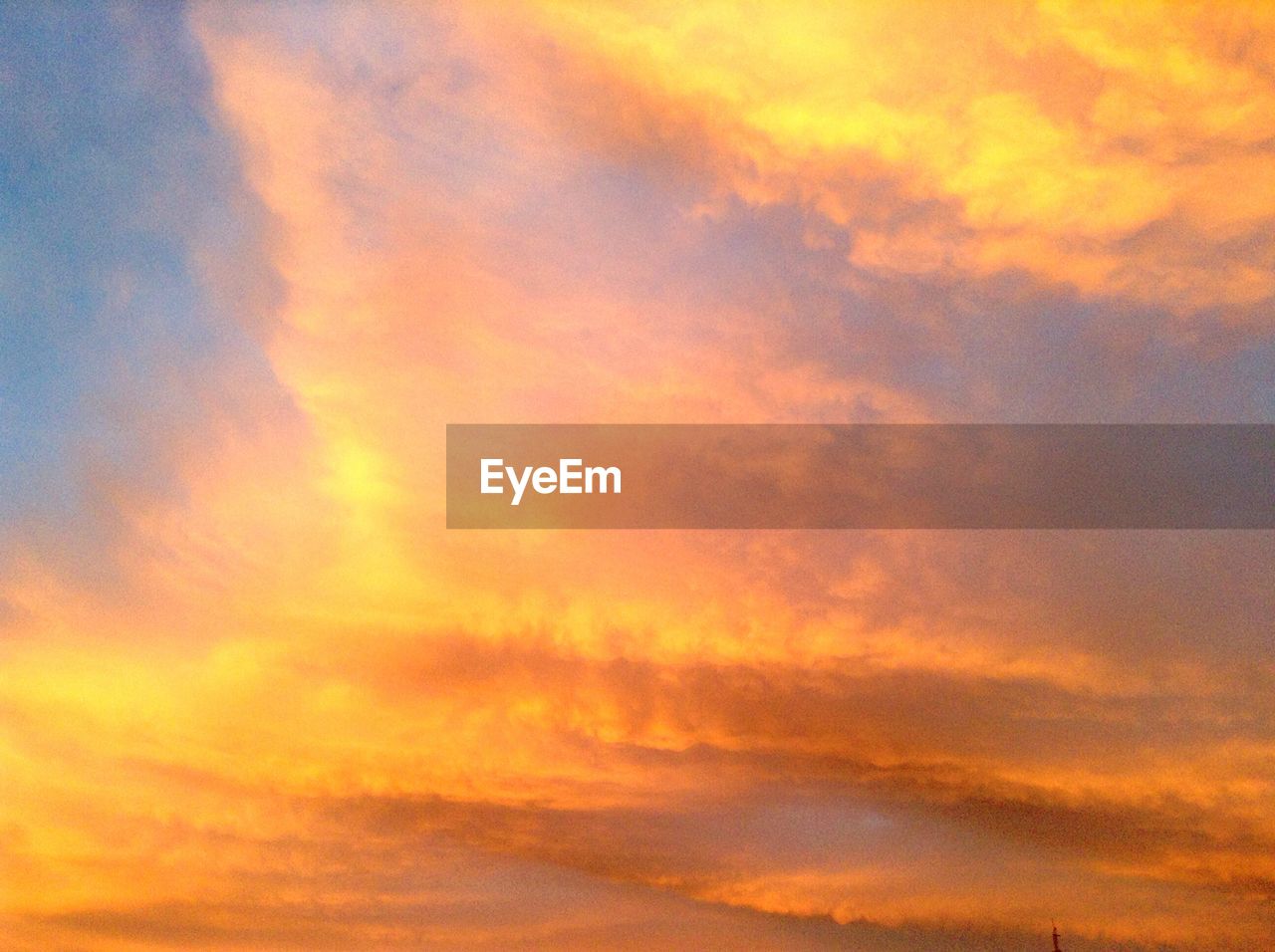 Clouds at sunset