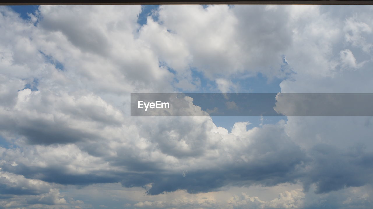 LOW ANGLE VIEW OF CLOUDSCAPE