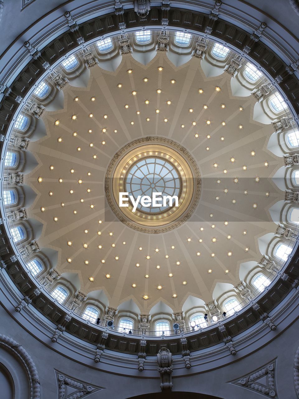 Low angle view of ceiling