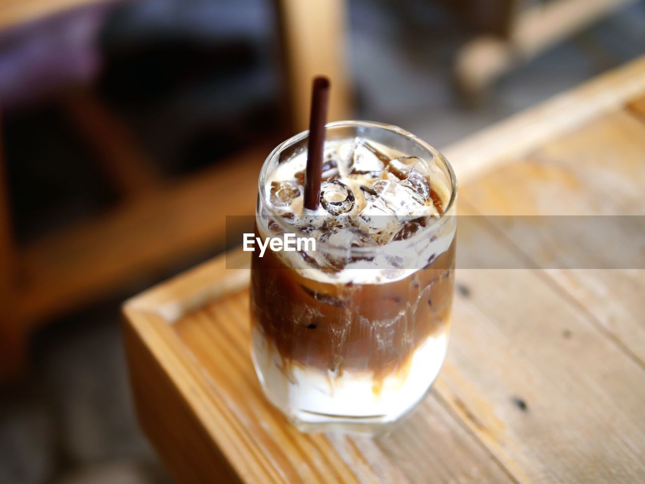 Close-up of coffee on table