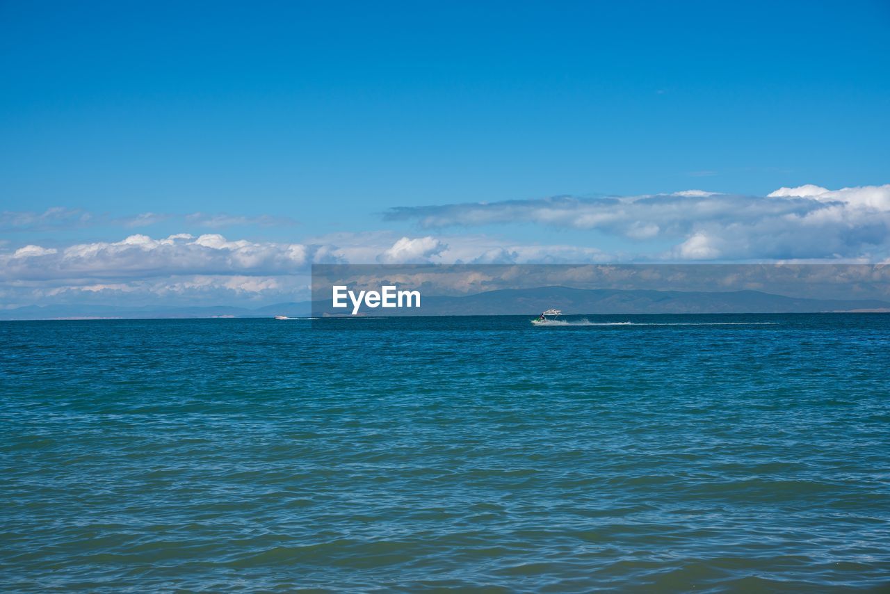 VIEW OF SEA AGAINST SKY