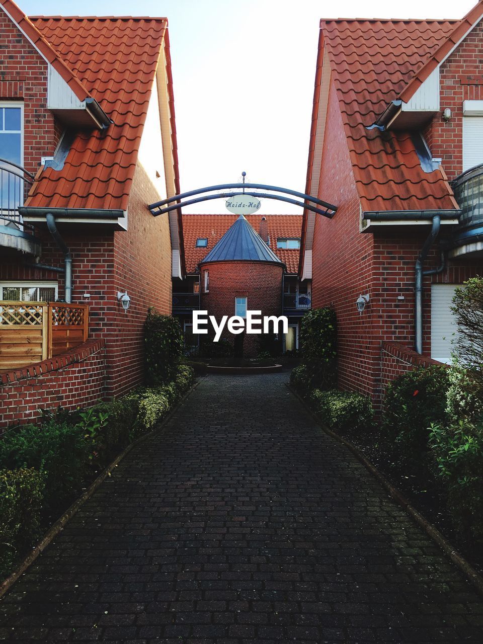 VIEW OF HOUSES AGAINST SKY