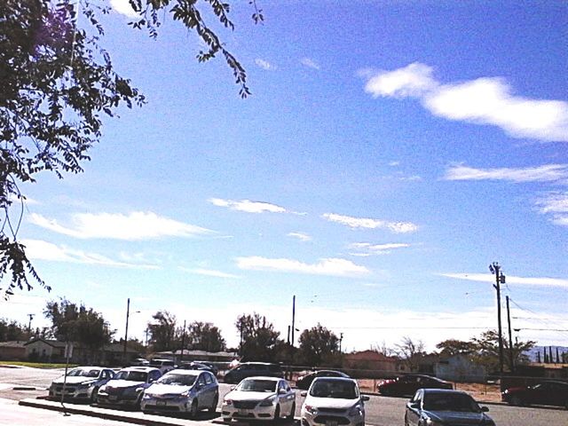 CARS PARKED ON ROAD