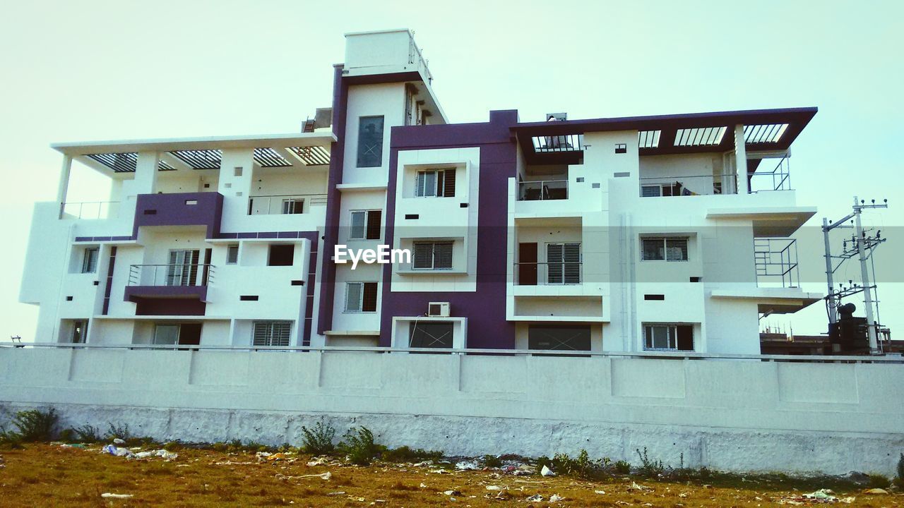 LOW ANGLE VIEW OF BUILDINGS