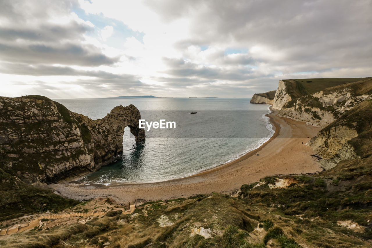 PANORAMIC VIEW OF SEA AGAINST SKY